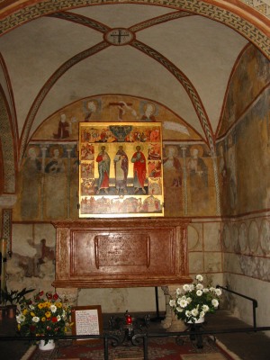 Cappella - Icona dei Santi Martiri - Sanzeno